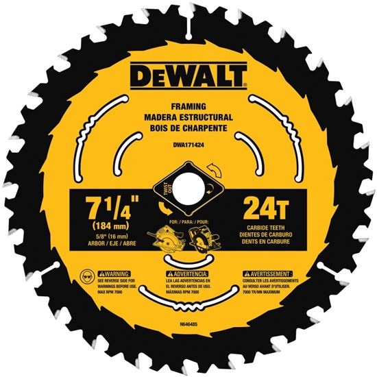 Main 1 - BLADE SAW CIRC 24TPI 7-1/4IN - Arlington Coal & Lumber