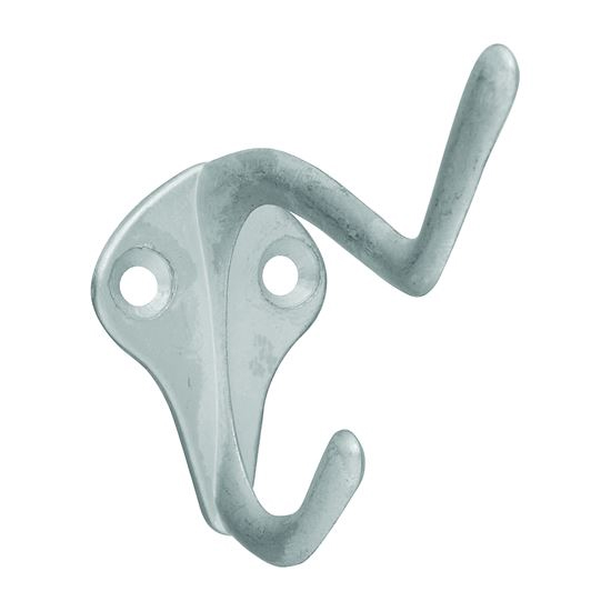 Main 1 - 830162 HOOK COAT/HAT SAT NKL HOOK COAT/HATSAT NKL ZINC - Arlington Coal & Lumber