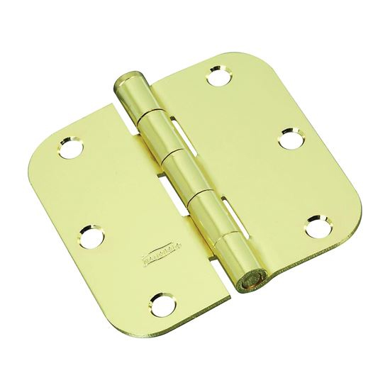 Main 1 - 830206 HINGE DR 3-1/2IN POL BR HINGE DOOR 3-1/2IN RC POL BRS - Arlington Coal & Lumber
