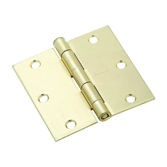 Main 1 - HINGE DOOR 3-1/2IN SQ CNR BRS - Arlington Coal & Lumber
