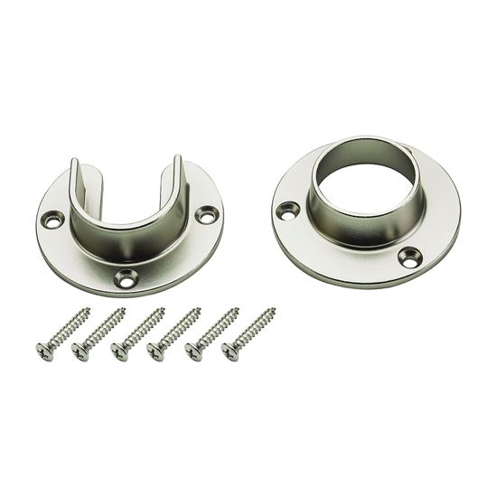 Main 1 - S822-082 CLOSET FLANGE SET SATIN NICKEL FINISH - Arlington Coal & Lumber