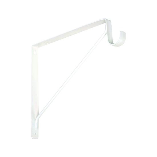 Main 1 - WHITE SHELF & ROD BRACKET (S822-094) - Arlington Coal & Lumber