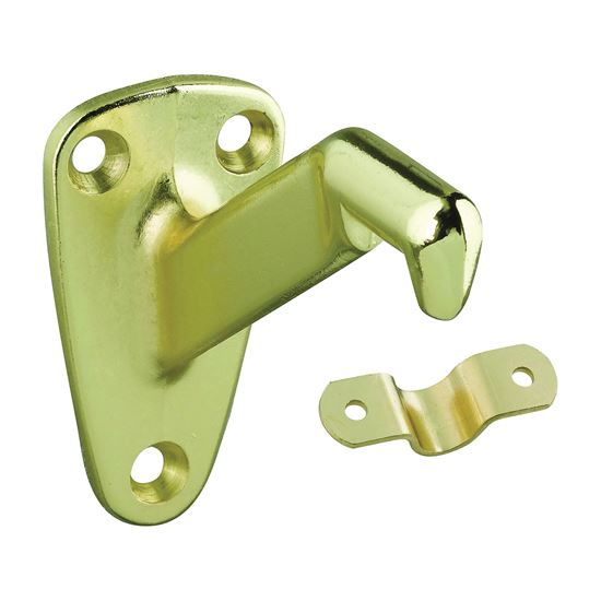 Main 1 - BRACKET HANDRAIL HD POLBRASS - Arlington Coal & Lumber