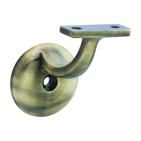 Main 1 - BRACKET HANDRAIL 1PC ANTBRASS - Arlington Coal & Lumber