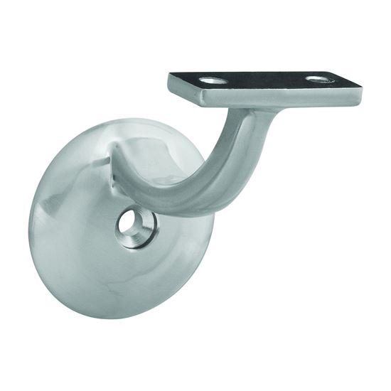 Main 1 - N830-127 BRACKET HANDRAIL 1PC HANDRAIL BRACKETS STN NCKL - Arlington Coal & Lumber