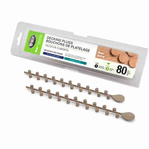 Main 1 - Trex® Decking Plugs Rope Swing - 80 count/pack - Arlington Coal & Lumber