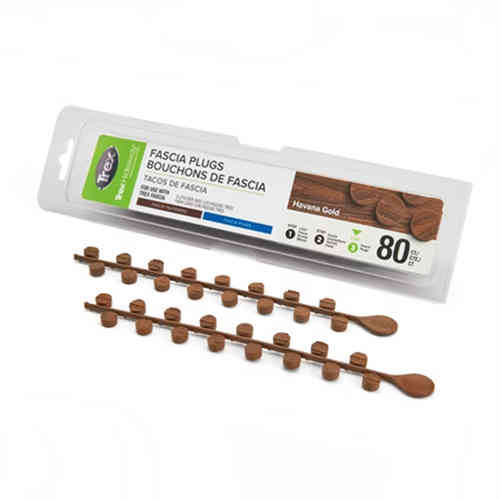 Main 1 - Trex® Fascia Plugs Havana Gold - 80 count/pack - Arlington Coal & Lumber