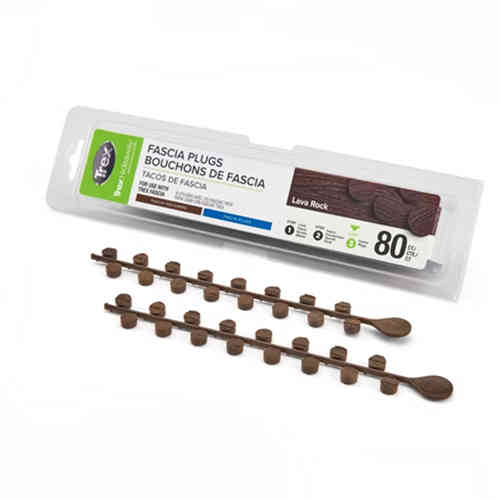Main 1 - Trex® Fascia Plugs Lava Rock - 80 count/pack - Arlington Coal & Lumber