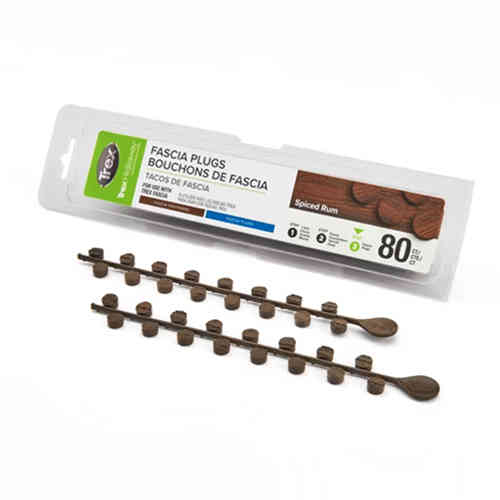 Main 1 - Trex® Fascia Plugs Spiced Rum - 80 count/pack - Arlington Coal & Lumber