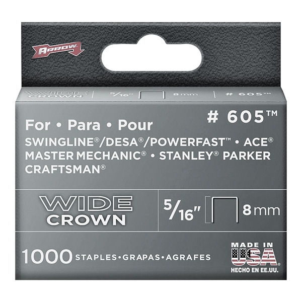 Main 1 - 60530 WIDE STAPLES5/16 1000/BX - Arlington Coal & Lumber