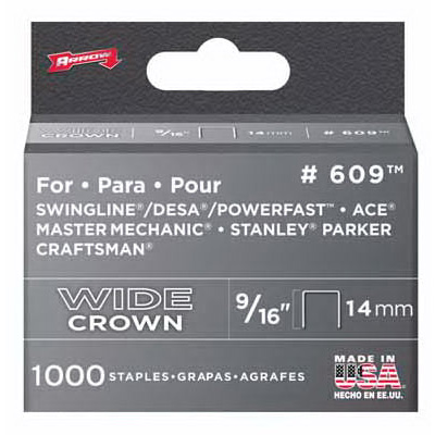 Main 1 - 60930 WIDE STAPLES9/16 1000/BX - Arlington Coal & Lumber