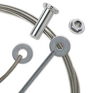 Main 1 - FEENEY 1/8 X 15' SS CABLE-RAIL KIT WOOD ASSEMBLY - NO CAPS - Arlington Coal & Lumber
