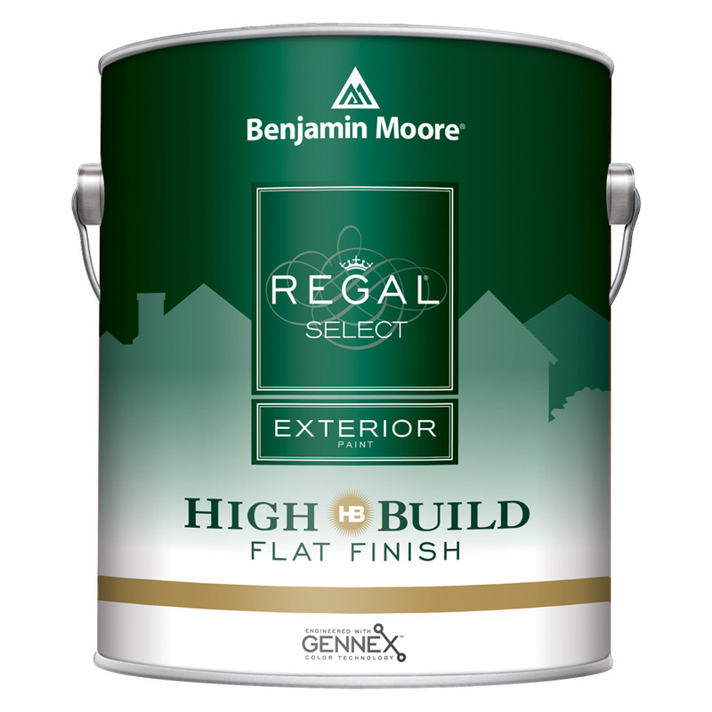 Main 1 - BENJAMIN MOORE REG SEL EXT HB N400-2X FLAT GAL - Arlington Coal & Lumber