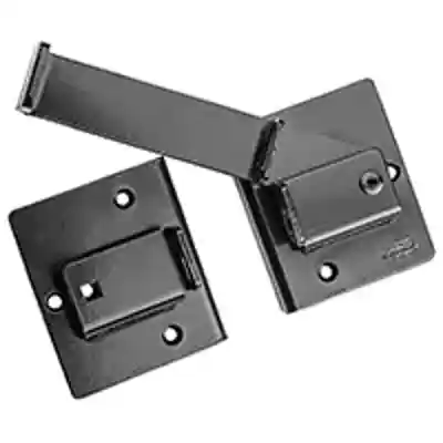 N109-001 SPB1130 XHVYD FLIP LT DOOR/GATE LATCHES BLK - Arlington Coal & Lumber