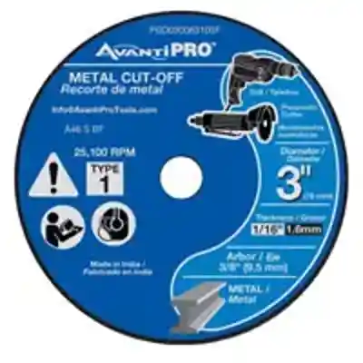 CUTOFF DISC AP 3 X 1/16 X 3/8 - Arlington Coal & Lumber