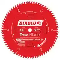 Main 2 - DIABLO 10" X 72TH TREX SAW BLADE (D1072CD) - Arlington Coal & Lumber