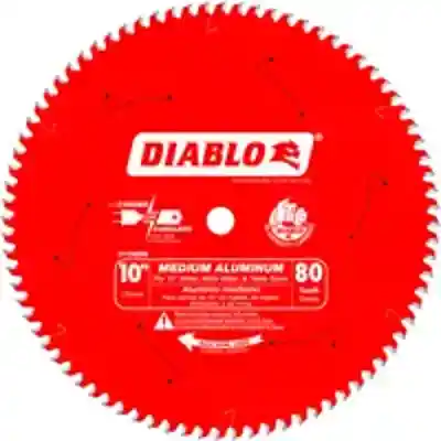 DIABLO 10" X 80TH BLADE NON-FEROUS PLST (D1080N)  - Arlington Coal & Lumber