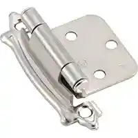 Main 1 - OVERLAY HINGE STERLING NICKEL - Arlington Coal & Lumber