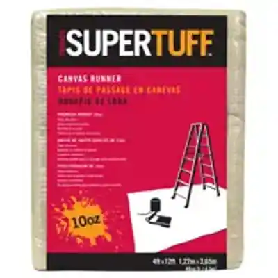 SUPERTUFF 4 X 12 FT 10 OZ CANVAS DROPCLOTH RUNNER (51127) RED - Arlington Coal & Lumber