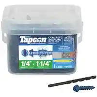 Main 1 - 24515 ANCHOR CNCRT 1/4X1-1/4IN ANCHOR CNCRT HWH 1/4 X 1-1/4IN - Arlington Coal & Lumber
