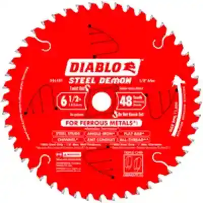 DIABLO 6-1/2" X 48TH STEEL DEMON SAW BLADE (D0648FA) - Arlington Coal & Lumber