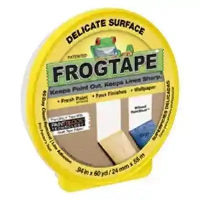 FROGTAPE .94" X 60-YDS DELICATE SURFACE PAINTER'S TAPE YELLOW (280220) - Arlington Coal & Lumber
