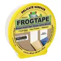 Main 2 - FROGTAPE 1.41" X 60-YDS DELICATE SURFACE PAINTER'S TAPE YELLOW (280221) - Arlington Coal & Lumber