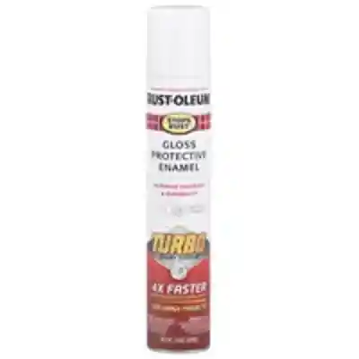 TURBO SPRAY PAINT WHITE 24OZ - Arlington Coal & Lumber
