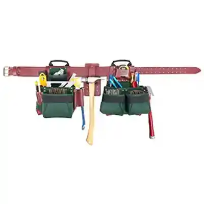 CLC 17 POCKET "SIGNATURE ELITE" PRO FRAMER BALLISTIC NYLON COMBO SYSTEM XL (40"-52") - Arlington Coal & Lumber
