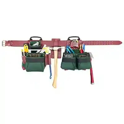 CLC 17 POCKET "SIGNATURE ELITE" PRO FRAMER BALLISTIC NYLON COMBO SYSTEM XL (40"-52") - Arlington Coal & Lumber