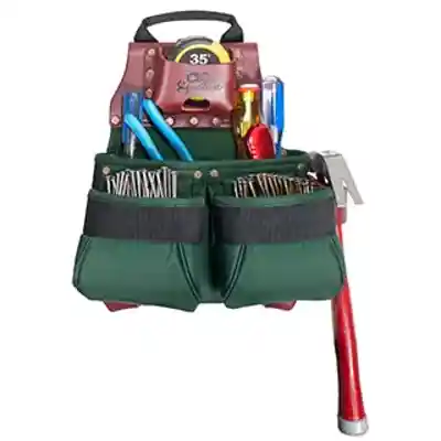 CLC 10 POCKET "SIGNATURE ELITE" PRO FRAMER BALLISTIC NYLON NAIL & TOOL BAG  - Arlington Coal & Lumber
