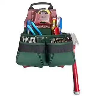 Main 1 - CLC 10 POCKET "SIGNATURE ELITE" PRO FRAMER BALLISTIC NYLON NAIL & TOOL BAG  - Arlington Coal & Lumber