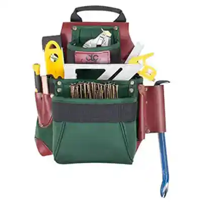 CLC 7 POCKET "SIGNATURE ELITE" PRO FRAMER BALLISTIC NYLON NAIL & TOOL BAG  - Arlington Coal & Lumber