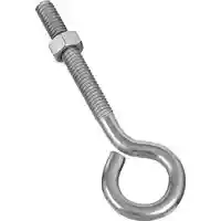 Main 1 - 221580 EYE BOLT SS 1/4X2-1/2 EYE BOLT W/NUT 1/4X2-1/2IN SS - Arlington Coal & Lumber