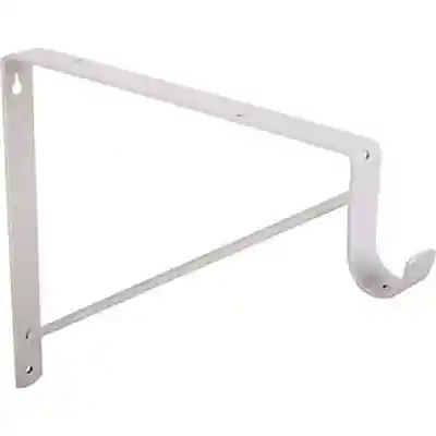BRACKET SHELF/ROD HD WHITE - Arlington Coal & Lumber