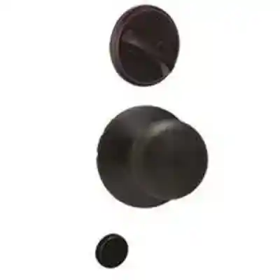 SCHLAGE B60NV622 SINGLE CYLINDER DEADBOLT MATTE BLACK ** VISUAL PACK ** - Arlington Coal & Lumber
