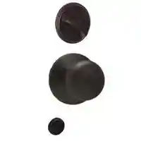 Main 1 - SCHLAGE B60NV622 SINGLE CYLINDER DEADBOLT MATTE BLACK ** VISUAL PACK ** - Arlington Coal & Lumber