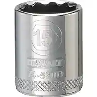 Main 1 - SOCKET 3/8 DRIVE 12PT 15MM - Arlington Coal & Lumber