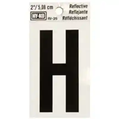 RV-25/H REFL LETTER H 2IN - Arlington Coal & Lumber