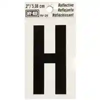 Main 1 - RV-25/H REFL LETTER H 2IN - Arlington Coal & Lumber