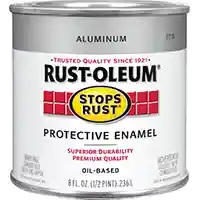 Main 1 - PAINT RUST OBS ALUM MET 1/2PT - Arlington Coal & Lumber