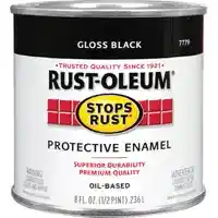 Main 1 - PAINT RUST OBS GLOSS BLK 1/2PT - Arlington Coal & Lumber