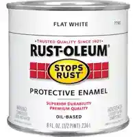 Main 1 - 7790730 FLAT WHT ENAMEL 1/2PT - Arlington Coal & Lumber
