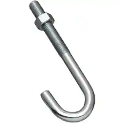 232975 J BOLT 1/2X6 ZINC BOLT J-HOOK 1/2X6IN ZINC - Arlington Coal & Lumber