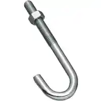 Main 1 - 232975 J BOLT 1/2X6 ZINC BOLT J-HOOK 1/2X6IN ZINC - Arlington Coal & Lumber