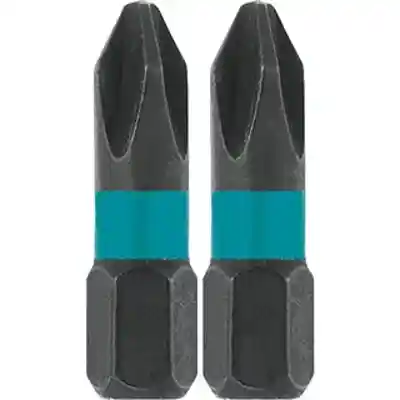 MAKITA IMPACTX #2 PHILLIPS INSERT BIT 1IN 2/PK - Arlington Coal & Lumber