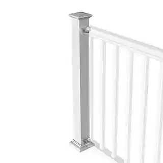 Main 1 - RDI TITAN PRO 36" END POST KIT VINYL SLEEVE, GALV STRUCT (73018662) - Arlington Coal & Lumber