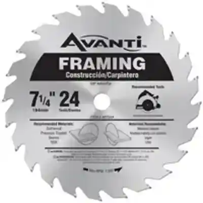 A0724A AVANTI 7-1/4"X24TH FRAMING BLADE - Arlington Coal & Lumber