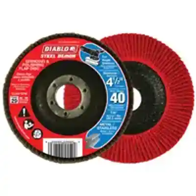 FLAP DISC 4-1/2 40G CN NO HUB - Arlington Coal & Lumber