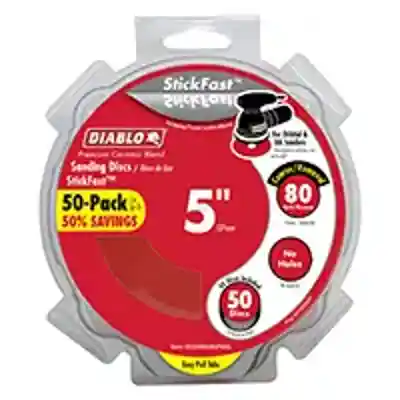 DISC SAND 5IN PULL TAB PSA 80G - Arlington Coal & Lumber